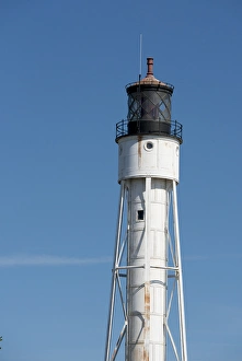 Wisconsin, Door County, Sturgeon Bay. Sturgeon Bay Ship Canal Lighthouse, circa 1899 Wisconsin, Door County, Sturgeon Bay. Sturgeon Bay Ship Canal Lighthouse, circa 1899