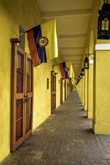 Wonderful architecture in the San Diego section of the Old City, Cuidad Vieja, Cartagena Wonderful architecture in the San Diego section of the Old City, Cuidad Vieja, Cartagena