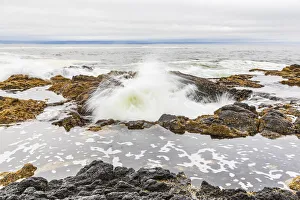 Yachats, Oregon, USA. Thor's Well on the Oregon coast Yachats, Oregon, USA. Thor's Well on the Oregon coast
