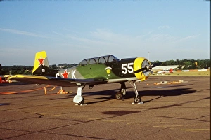 Yak-18U/Nanchang CJ5/6 Russian Trainer built by the Chinese that is shown during Yak-18U/Nanchang CJ5/6 Russian Trainer built by the Chinese that is shown during