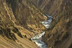 Natural Wonder Gallery: Yellowstone River; Grand Canyon of the Yellowstone; Yellowstone National Park; Wyoming