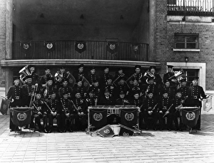 London Fire Brigade band at Brigade Headquarters London Fire Brigade band at Brigade Headquarters