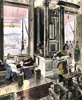 Alexandrian Library in ancient times Alexandrian Library in ancient times