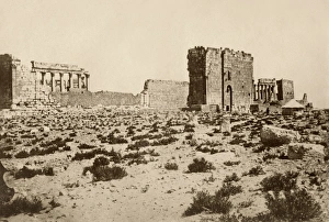 Ancient ruins at Palmyra, or Tadmor, Syria Ancient ruins at Palmyra, or Tadmor, Syria