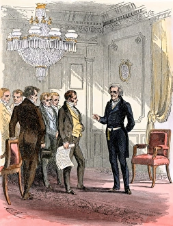 Andrew Jackson in the White House Andrew Jackson in the White House
