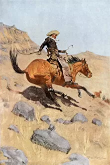 Frederic Remington Gallery: Bronco rider