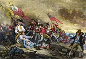 Battle Gallery: Bunker Hill battle, 1775