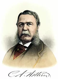 Presidents:First Ladies Collection: Chester A. Arthur
