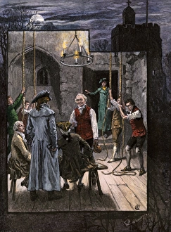 Christmas bell-ringers in England, 1700s Christmas bell-ringers in England, 1700s