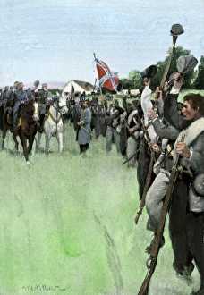 Confederate Army ready at Antietam, 1862 Confederate Army ready at Antietam, 1862