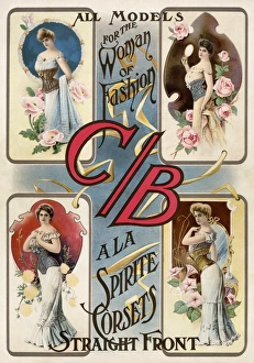 Corset advertisement, 1902 Corset advertisement, 1902