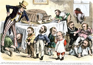 Credit Mobilier cartoon during the Grant Administration, 1873 Credit Mobilier cartoon during the Grant Administration, 1873