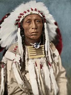 Native American Gallery: Crow chief