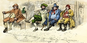 Dutch colonial tavern in New Amsterdam Dutch colonial tavern in New Amsterdam