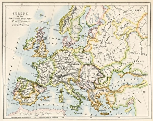Europe at the time of the Crusades Europe at the time of the Crusades