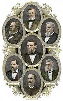 Financiers of the transcontinental railroad Financiers of the transcontinental railroad