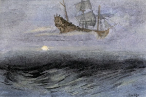 The Flying Dutchman, a ghost ship The Flying Dutchman, a ghost ship