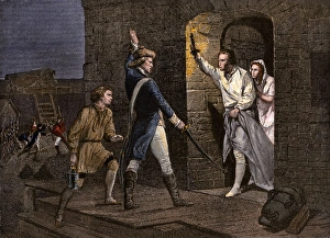 Fort Ticonderoga falls to the Americans, 1775 Fort Ticonderoga falls to the Americans, 1775