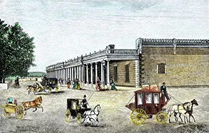 Governors Palace on Santa Fe Plaza, dating from the 1600s Governors Palace on Santa Fe Plaza, dating from the 1600s