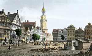 Peddler Gallery: Hamburg, Germany, early 1800s