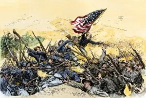 Battle Of The Wilderness Gallery: Hand-to-hand combat, Battle of the Wilderness, Civil War