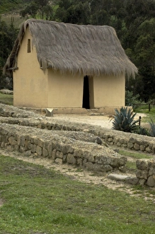 Inca dwelling replica at Ingapirca, Ecuador Inca dwelling replica at Ingapirca, Ecuador