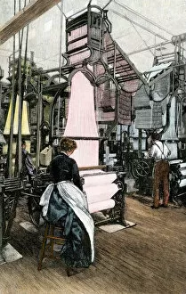 1880s Gallery: Jacquard loom, 1880s