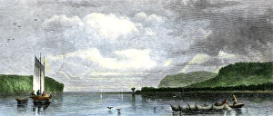 Lake Superior fishing boats, 1800s Lake Superior fishing boats, 1800s