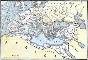 Antiquity Gallery: Map of the Roman Empire