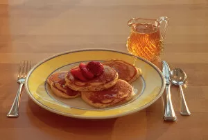 Breakfast Gallery: Maple syrup on homemade pancakes