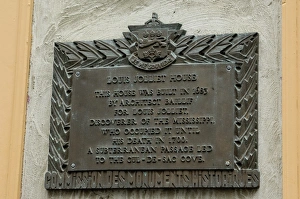 Memorial for Louis Joliets home in old Quebec Memorial for Louis Joliets home in old Quebec