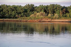 Missouri River near Mandan, North Dakota Missouri River near Mandan, North Dakota