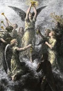 Print of Holy Grail in Wagner's Lohengrin Prelude