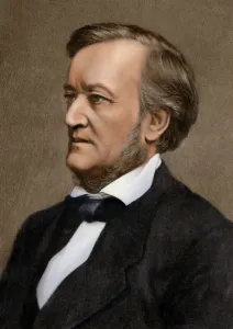 Prints of Photograph of composer Richard Wagner. Digitally tinted 19th-century photograph Germany Prints: Richard Wagner Print - Digitally Tinted Photograph