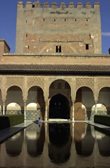 Nasrid Palace in the Alhambra, Granada, Spain Nasrid Palace in the Alhambra, Granada, Spain