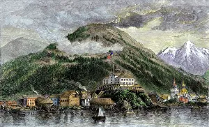New Archangel, Russian town in Alaska, now called Sitka New Archangel, Russian town in Alaska, now called Sitka