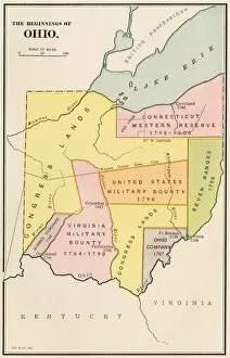 Northwest Territory Gallery: Ohios early land divisions