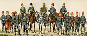 Ottoman Turk military officers, 1900 Ottoman Turk military officers, 1900
