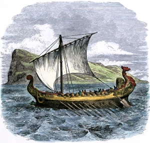 Phoenician ship in the Mediterranean Phoenician ship in the Mediterranean