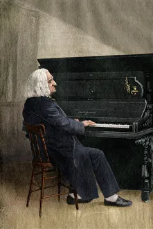 Pianist Franz Liszt