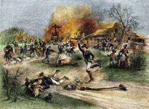 Union Soldier Gallery: Plundering a plantation during Shermans March to the Sea