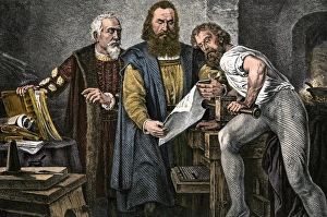 Printing the Gutenberg Bible, 1453 Printing the Gutenberg Bible, 1453