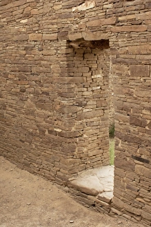 Pueblo Bonito doorway, Chaco Canyon NM Pueblo Bonito doorway, Chaco Canyon NM