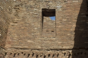 Pueblo Bonito window, Chaco Canyon NM Pueblo Bonito window, Chaco Canyon NM