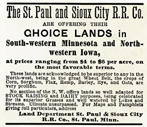Railroad land for sale in Iowa and Minnesota Railroad land for sale in Iowa and Minnesota