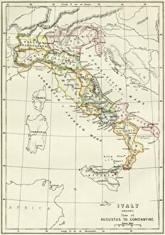 Classical Civilization Collection: Regions of Italy in the Roman Empire