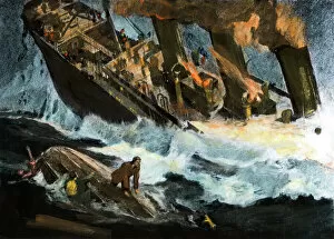 Ships:sea history Collection: Sinking of the Titanic