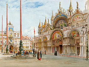 Venice Collection: St. Marks Cathedral, Venice, 1800s