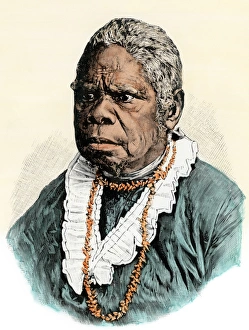Last surviving Tasmanian aboriginal woman, 1876 Last surviving Tasmanian aboriginal woman, 1876