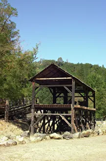 Sutters Mill, site of the first gold discovery in California Sutters Mill, site of the first gold discovery in California